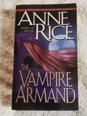 📚4 For $20 - Anne Rice - The Vampire Armand - Purple Cover Paperback Novel